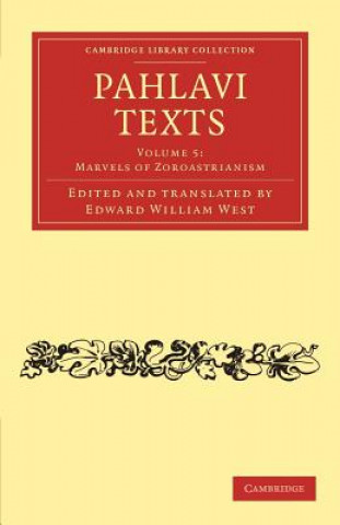 Carte Pahlavi Texts Edward William West