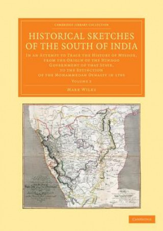 Carte Historical Sketches of the South of India Mark Wilks