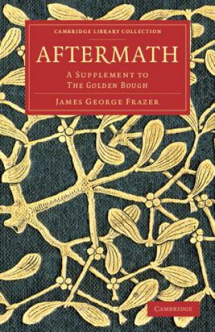 Kniha Aftermath James George Frazer