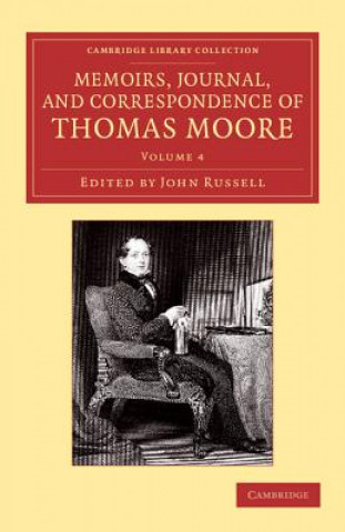 Knjiga Memoirs, Journal, and Correspondence of Thomas Moore Thomas MooreJohn Russell
