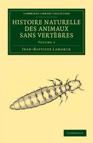 Carte Histoire naturelle des animaux sans vertebres Jean Baptiste Pierre Antoine de Monet de Lamarck