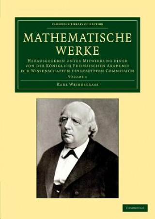 Kniha Mathematische Werke Karl Weierstrass