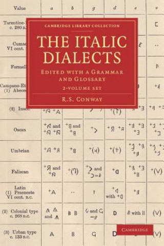 Knjiga Italic Dialects 2 Volume Set R. S. Conway