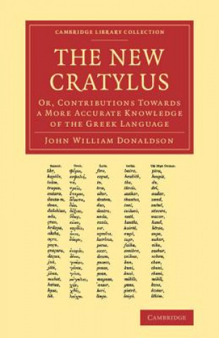 Könyv New Cratylus John William Donaldson