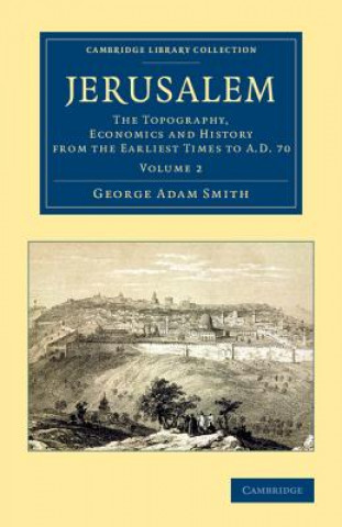 Carte Jerusalem George Adam Smith