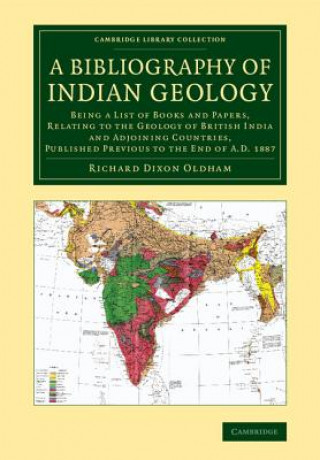 Carte Bibliography of Indian Geology Richard Dixon Oldham