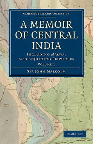 Carte Memoir of Central India John Malcolm