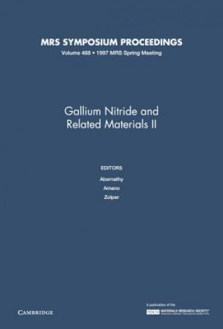 Książka Gallium Nitride and Related Materials II: Volume 468 C. R. AbernathyH. AmanoJ. C. Zolper