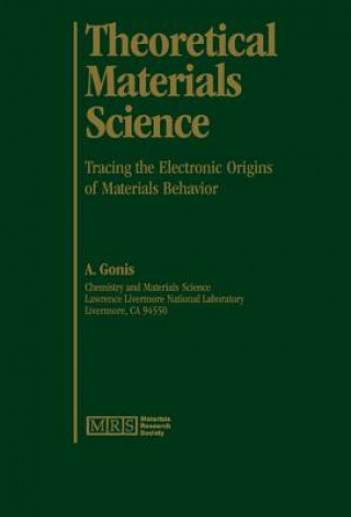 Book Theoretical Materials Science A. Gonis