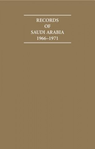 Kniha Records of Saudi Arabia 1966–1971 6 Volume Set A. Burdett