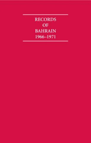 Kniha Records of Bahrain 1966-1971 6 Volume Hardback Set A. Burdett