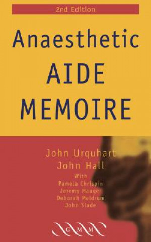 Книга Anaesthetic Aide Memoire John Urquhart