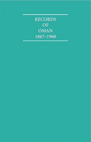 Carte Records of Oman 1867-1960 12 Volume Hardback Set Including Map Box R. Bailey