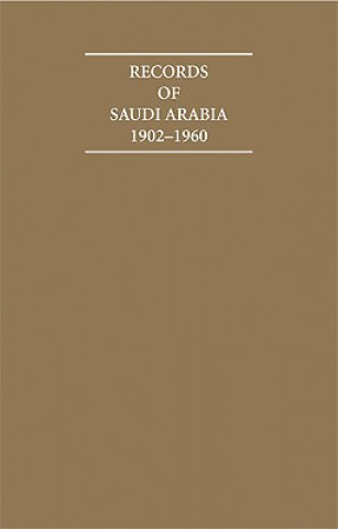Carte Records of Saudi Arabia 1902-1960 10 Volume Hardback Set Including Boxed Genealogical Table and Maps P. TusonA. BurdettE. Quick