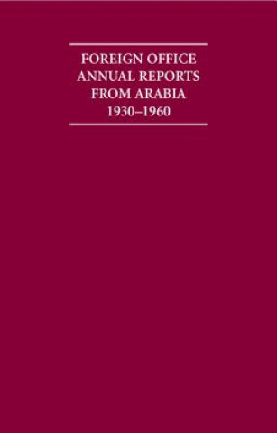 Carte Foreign Office Annual Reports from Arabia 1930-1960 4 Volume Hardback Set R. Jarman