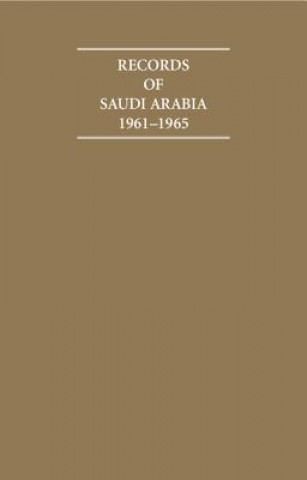 Carte Records of Saudi Arabia 1961–1965 6 Volume Hardback Set A. Burdett