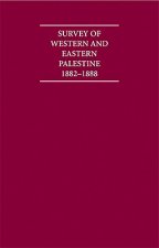 Coperta cărții Survey of Western Palestine 1882-1888 13 Volume Hardback Set Including Paperback Introduction, Boxed Maps and Printed Plates