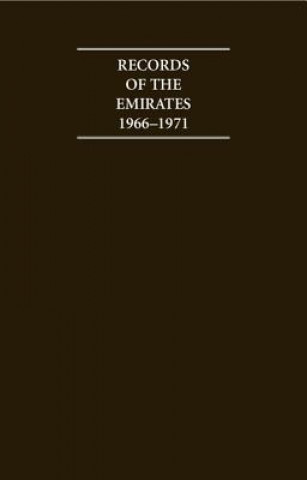 Könyv Records of the Emirates 1966–1971 6 Volume Set A. Burdett