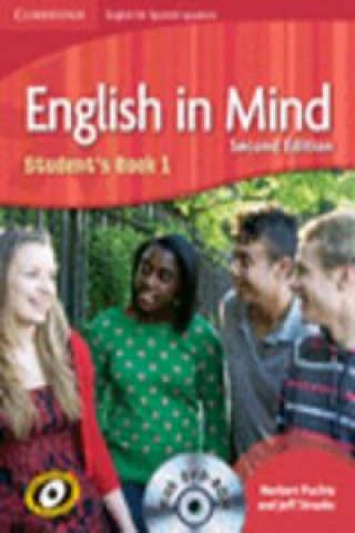 Carte English in Mind for Spanish Speakers Level 1 Student's Book with DVD-ROM Herbert PuchtaJeff Stranks