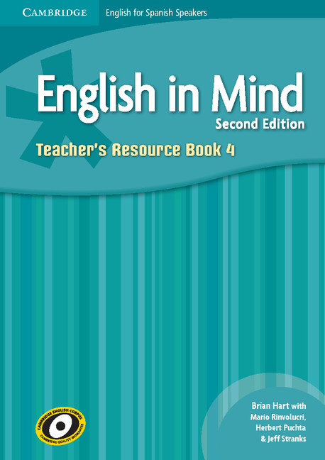 Könyv English in Mind for Spanish Speakers Level 4 Teacher's Resource Book with Class Audio CDs (4) Brian HartMario RinvolucriHerbert PuchtaJeff Stranks