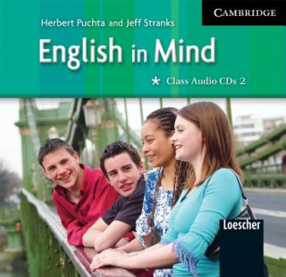 Audio English in Mind 2 Class Audio CDs Italian edition Herbert PuchtaJeff StranksAlessandra Del Lungo