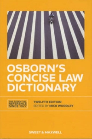 Buch Osborn's Concise Law Dictionary Mick Woodley