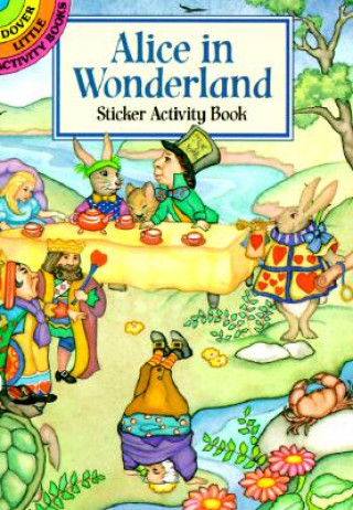 Kniha Alice in Wonderland Sticker Activity Book Noble