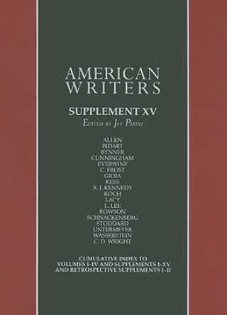 Knjiga American Writers Supplement Charles Scribners & Sons Publishing