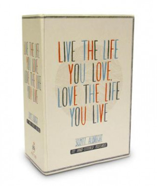 Nyomtatványok Live the Life You Love Postcard Box Scott Albrecht