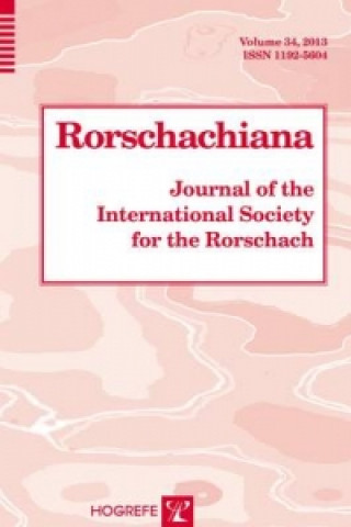 Kniha Rorschachiana. Yearbook of the International Rorschach Society / Rorschachiana Sadegh Nashat