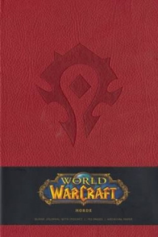 Carte World of Warcraft Horde Hardcover Blank Journal Blizzard Entertainment