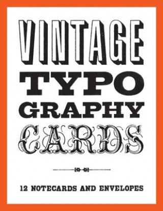 Materiale tipărite Vintage Typography Notecards Princeton Architectural Press
