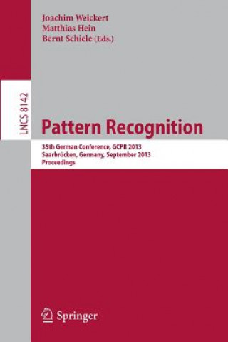 Livre Pattern Recognition Joachim Weickert