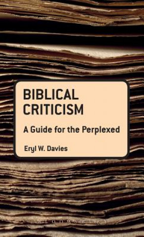 Kniha Biblical Criticism: A Guide for the Perplexed Eryl Wynn Davies