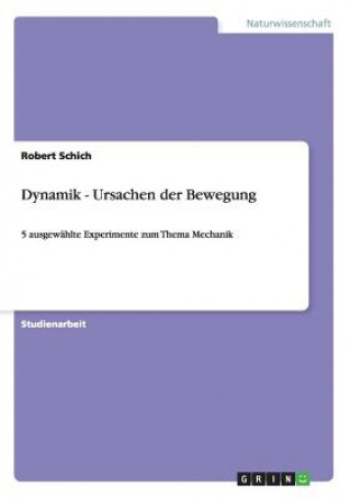 Książka Dynamik - Ursachen der Bewegung Robert Schich