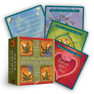 Printed items The Four Agreements Cards Don Jose Ruiz