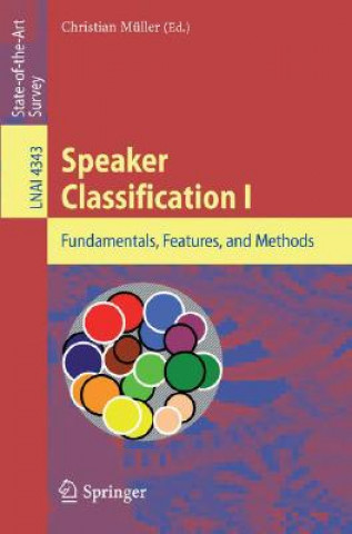 Kniha Speaker Classification I Christian Müller