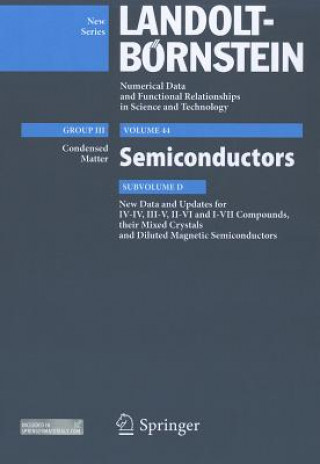 Książka New Data and Updates for I-VII, III-V and II-VI Compounds Euzi Silva