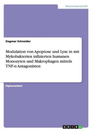 Könyv Modulation von Apoptose und Lyse in mit Mykobakterien infizierten humanen Monozyten und Makrophagen mittels TNF-&#945; Antagonisten Dagmar Schneider