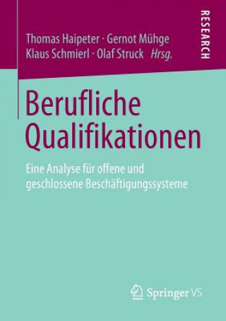 Buch Berufliche Qualifikationen Thomas Haipeter