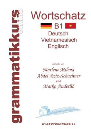 Könyv Woerterbuch Deutsch-Vietnamesisch-Englisch Niveau B1 Marlene Milena Abdel Aziz-Schachner