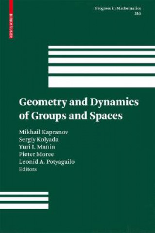 Book Geometry and Dynamics of Groups and Spaces Mikhail Kapranov
