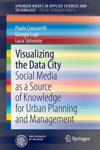 Kniha Visualizing the Data City Paolo Ciuccarelli