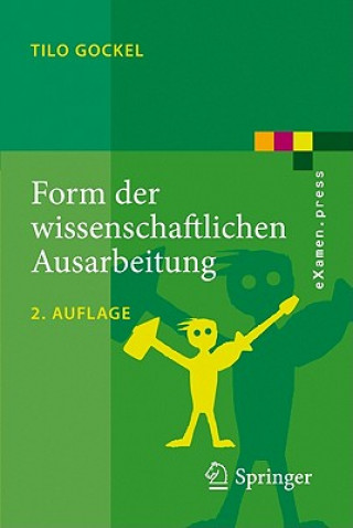 Kniha Form der wissenschaftlichen Ausarbeitung Tilo Gockel