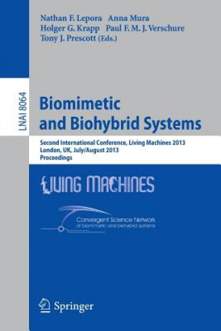 Kniha Biomimetic and Biohybrid Systems Nathan F. Lepora