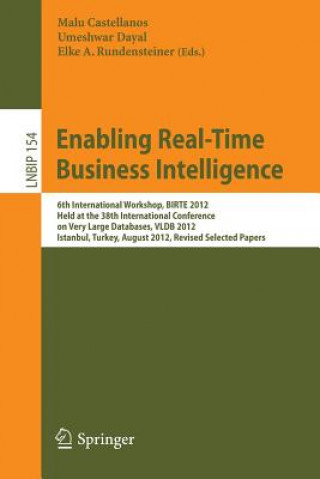 Carte Enabling Real-Time Business Intelligence Malu Castellanos