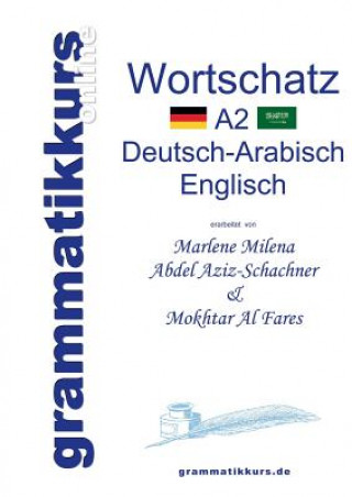 Книга Woerterbuch A2 Deutsch-Arabisch-Englisch Marlene Milena Abdel Aziz - Schachner