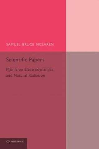 Książka Scientific Papers Samuel Bruce McLaren