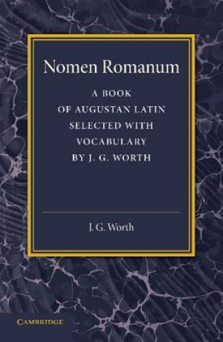 Knjiga Nomen Romanum J. G. Worth