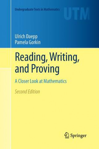 Kniha Reading, Writing, and Proving Ulrich Daepp